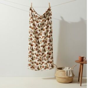 NOS Vintage 70's Rustic Kitchen Drapery Fabric